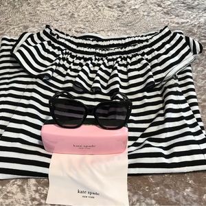 Katie Spade dress and sun glasses .The dress is size small